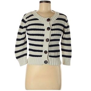 Aerie Black and White Cardigan